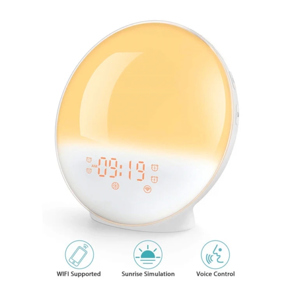 Round LED Digital Clock – Stylish and Functional for Any Space