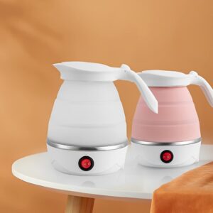 Portable Folding Electric Kettle – Compact, Safe, and Perfect for Travel